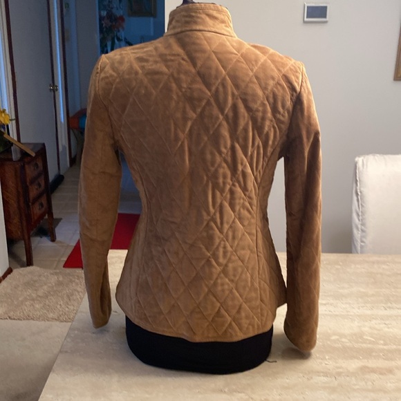 Ann Taylor 100% leather jacket, Excellent Condition, see measurements in photos - Picture 3 of 13